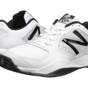New Balance - Mc696v2 (white/black) Men's Tennis Shoes Size 14